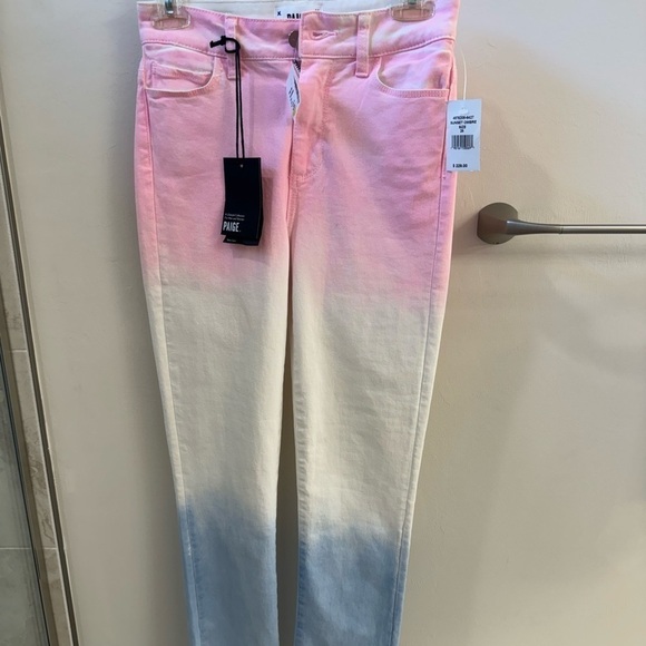 PAIGE Denim - Women’s Paige jeans. Sunset ombre size 25, NWT.